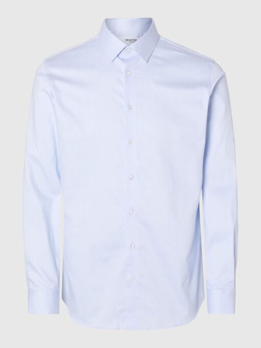 Selected Homme Performance Shirt Light Blue