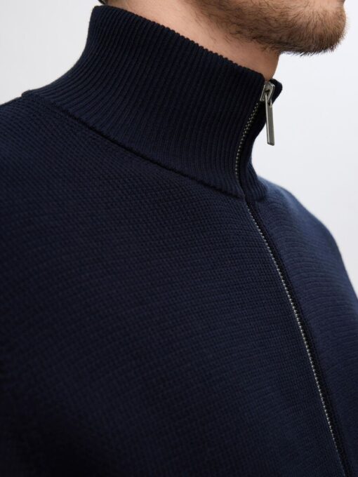 Selected Homme Dane Full Zip Cardigan Sky Captain