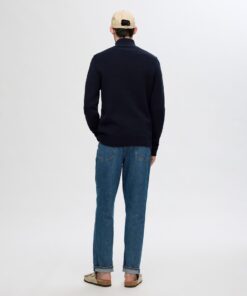 Selected Homme Dane Full Zip Cardigan Sky Captain