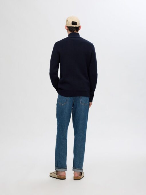 Selected Homme Dane Full Zip Cardigan Sky Captain