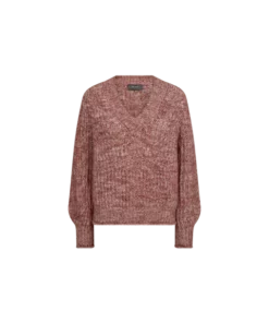 Mos Mosh Jaylin V-neck Knit Rosette