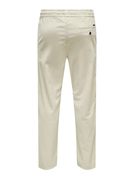 Only & Sons Linus Corduroy Pants Silver Lining