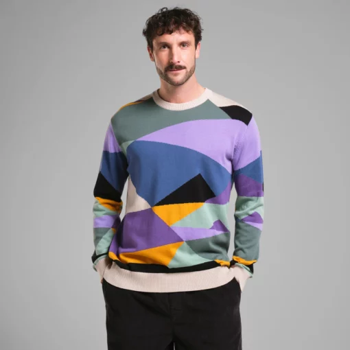 Dedicated Sweater Mora Cut Peak Multi Color