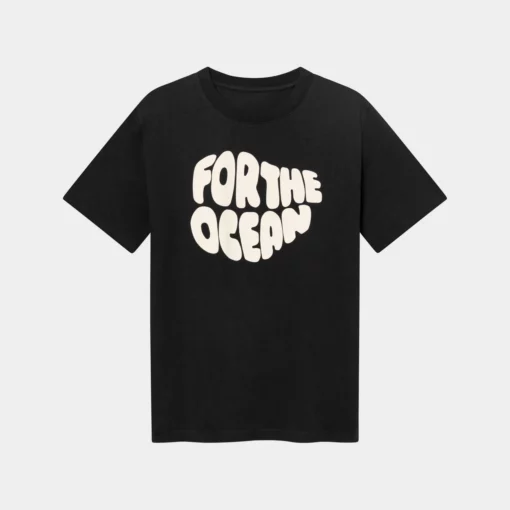 Dedicated T-shirt Gustavsberg Hemp For the Ocean Black