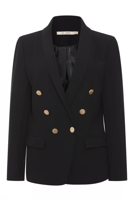 Rue de Femme Eloise Blazer Black