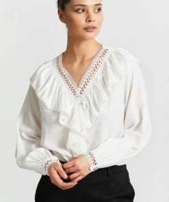 Rue de Femme Karma Blouse Off White