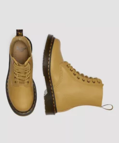 Dr. Martens 1460 Pascal Virginia Boots Mustard