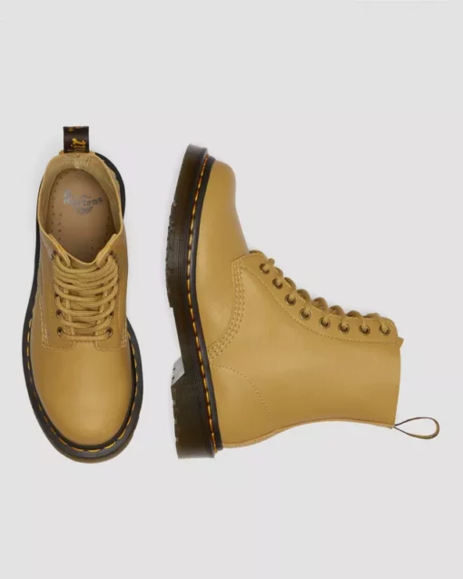 Dr. Martens 1460 Pascal Virginia Boots Mustard
