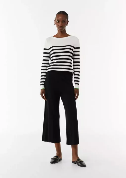 Comma, Culotte Trousers Black