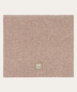 Knowledge Cotton Apparel Rib Knit Wool Scarf Kelp Melange