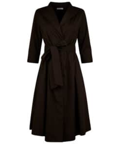 Stenströms Sofia Brown Wrap Dress