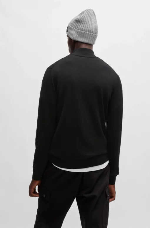 Hugo San Quirin-M Sweater Black