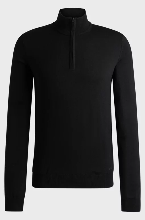 Hugo San Quirin-M Sweater Black