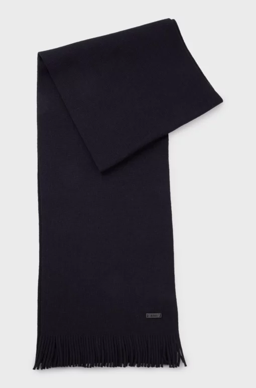 Boss Albas Scarf Dark Blue