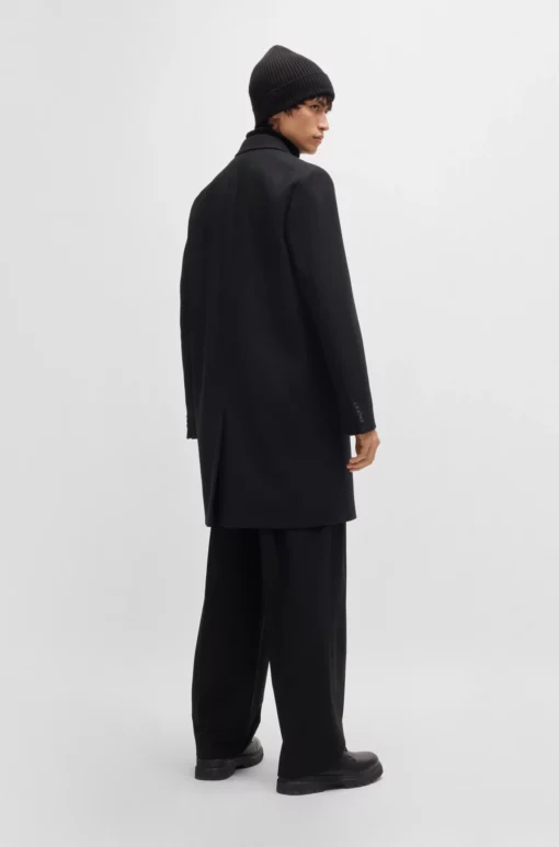 Hugo Malte Coat Black