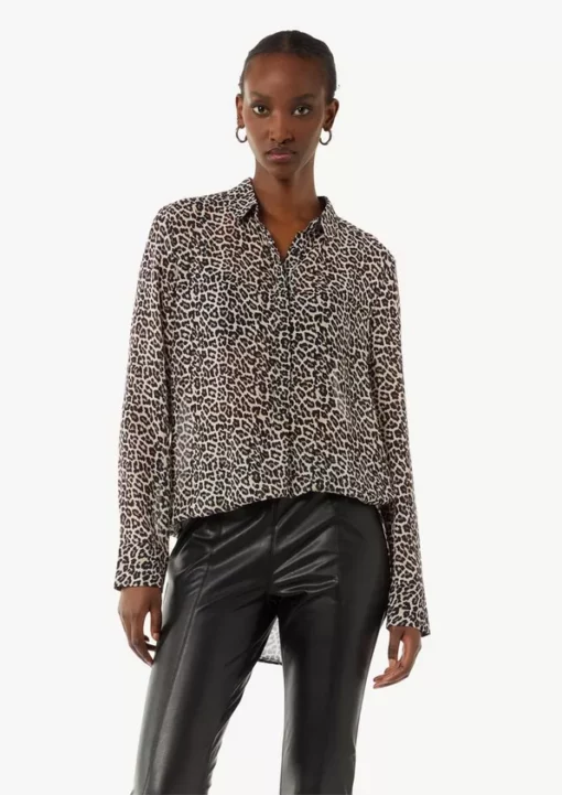 Comma, Leo Tunic Blouse Beige
