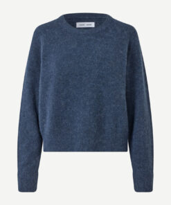 Samsøe Samsøe Nor O-neck Short Outer Space