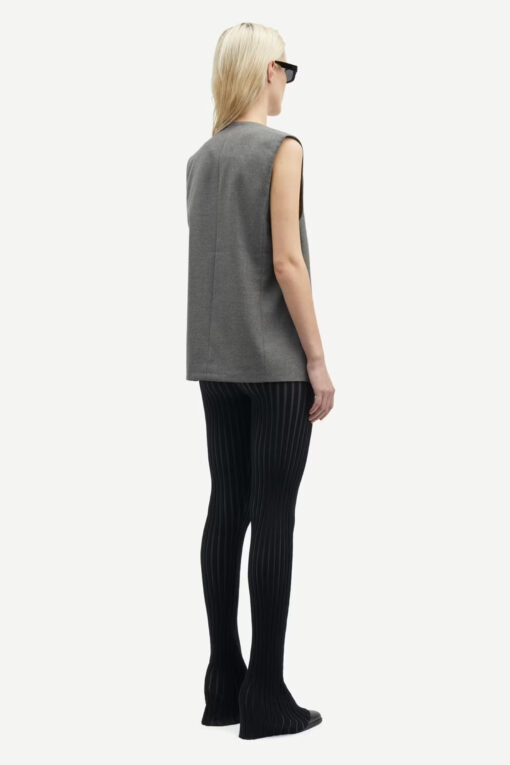 Samsøe Samsøe Saleni Vest Grey Melange