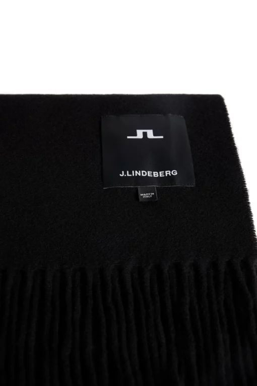 J.Lindeberg Champ Solid Scarf Black