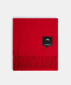 J.Lindeberg Champ Solid Scarf Barbados Cherry