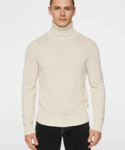 J.Lindeberg Olivero Turtleneck Sweater Moonbeam