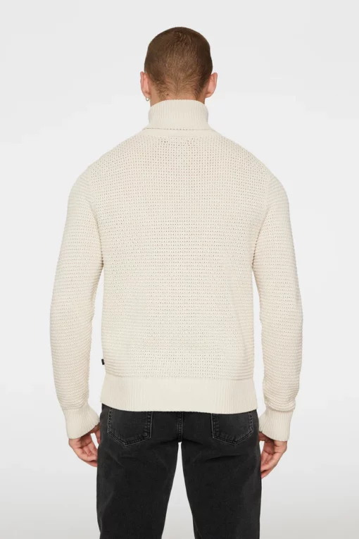 J.Lindeberg Olivero Turtleneck Sweater Moonbeam