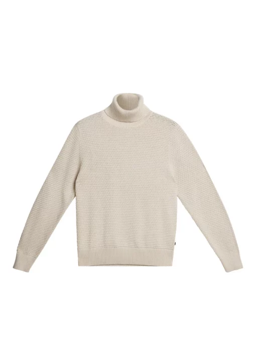 J.Lindeberg Olivero Turtleneck Sweater Moonbeam