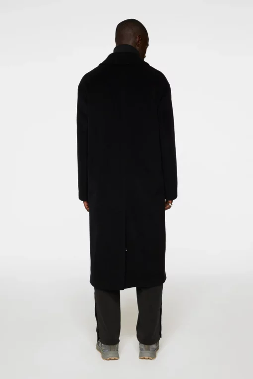 J.Lindeberg Willy Wool Coat Black