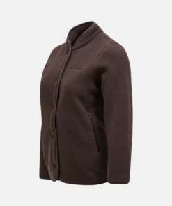 Peak Performance Fleece Snap Cardigan Women Cliff Edge