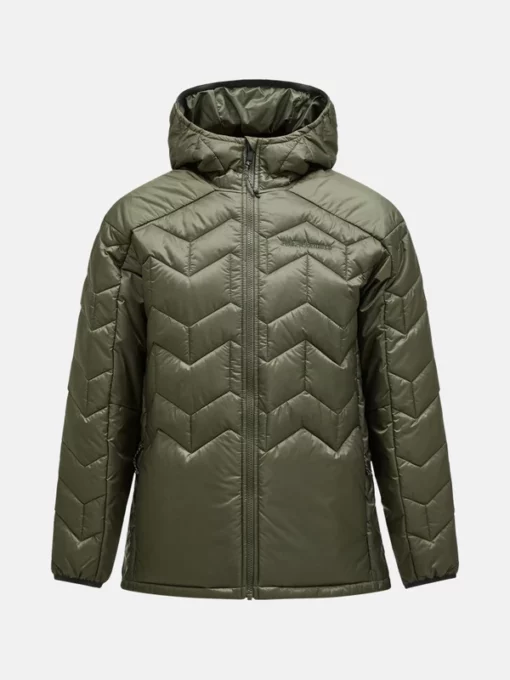 Peak Performance Elevate Liner Hood Men Pine Needle