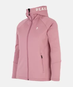 Peak Performance Rider Zip Hood Women Bitter Root