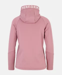 Peak Performance Rider Zip Hood Women Bitter Root