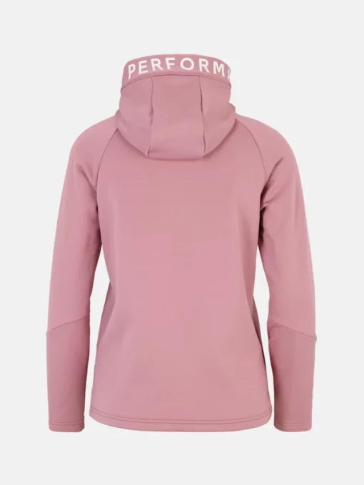 Peak Performance Rider Zip Hood Women Bitter Root
