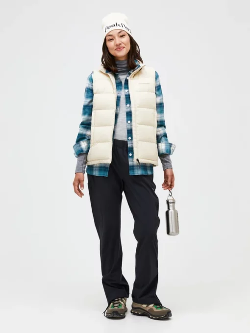 Peak Performance Frost Explorer Vest Women Sand Fog