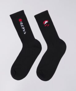 Edwin Kamifuji Socks Black