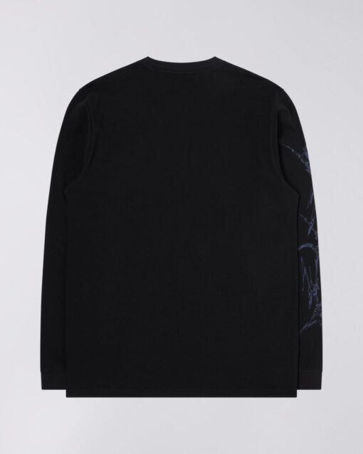 Edwin Night Parade Long Sleeve T-shirt Black