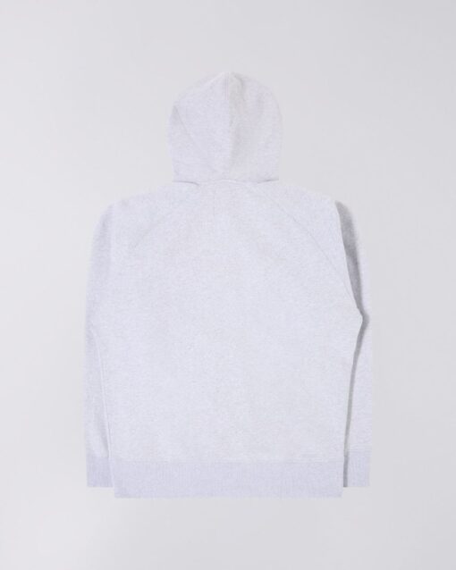 Edwin High Life Low Levels Hoodie Grey Marl