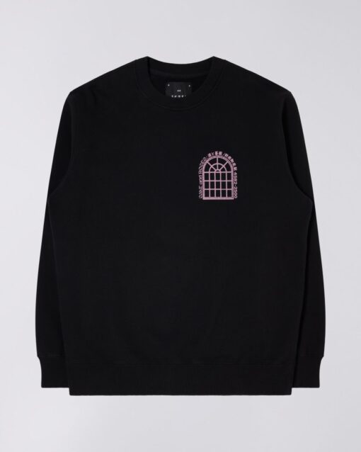 Edwin Sake and Roses Sweat Black