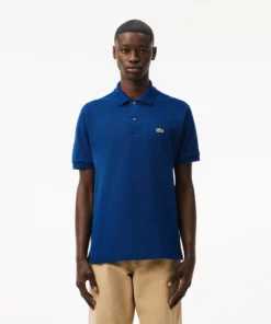Lacoste Original L.12.12 Petit Pique Cotton Polo Shirt Blue