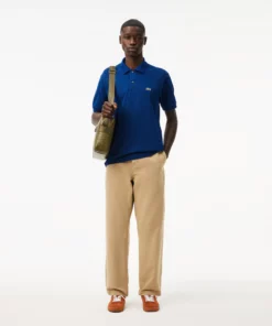 Lacoste Original L.12.12 Petit Pique Cotton Polo Shirt Blue