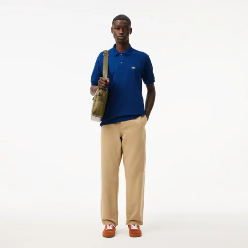Lacoste Original L.12.12 Petit Pique Cotton Polo Shirt Blue