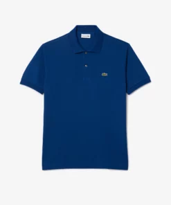 Lacoste Original L.12.12 Petit Pique Cotton Polo Shirt Blue