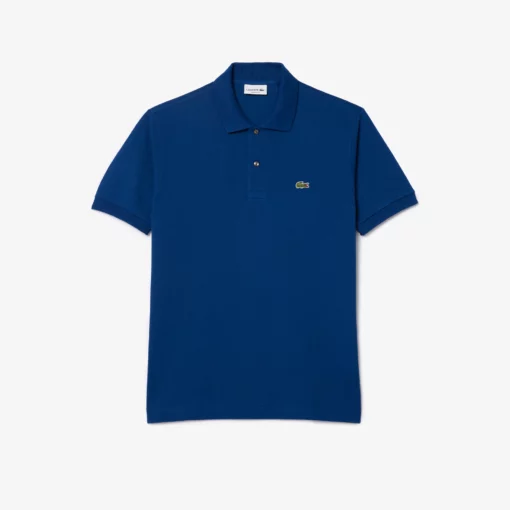 Lacoste Original L.12.12 Petit Pique Cotton Polo Shirt Blue