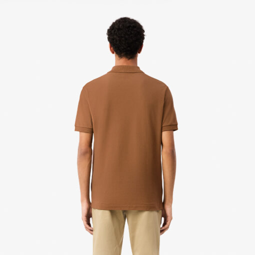 Lacoste Original L.12.12 Petit Pique Cotton Polo Shirt Brown