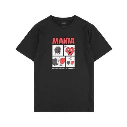 Makia Cartoon T-Shirt Black