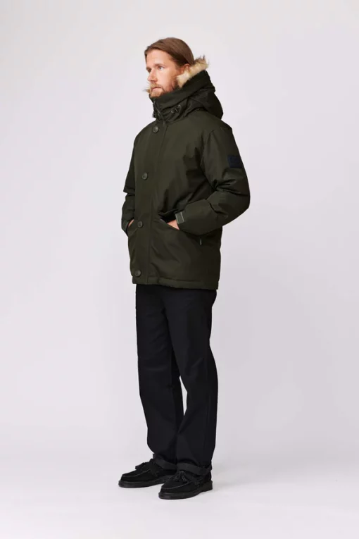 Makia Helsinki Parka Dark Green