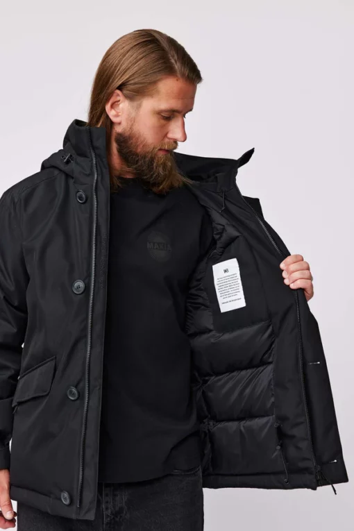 Makia Helsinki Parka Black