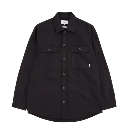 Makia Pelto Overshirt Black