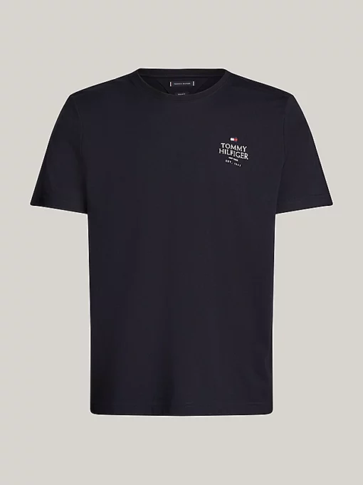 Tommy Hilfiger Stack Logo Tee Desert Sky
