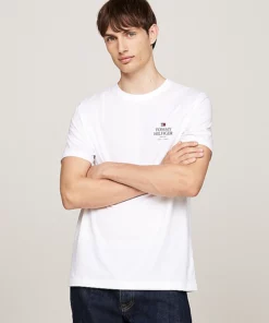 Tommy Hilfiger Stack Logo Tee White